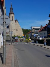 Mieliśmy pić kawę na rynku, ale WOT zajął rynek pod grochówkę...