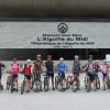 Ekipa wyjazdowa przed kolejką w Chamonix