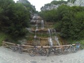 Wodospad w drodze na Monte Tremalzo