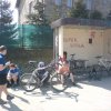 Szprychy okupują przystanek w Kochanowe