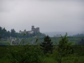 kolejne zdjęcie do kolecji - szprychy i zamki - Zamek w Niedzicy, a w tle Zamek w Czorsztynie