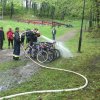 Przenośna myjnia rowerowa :)